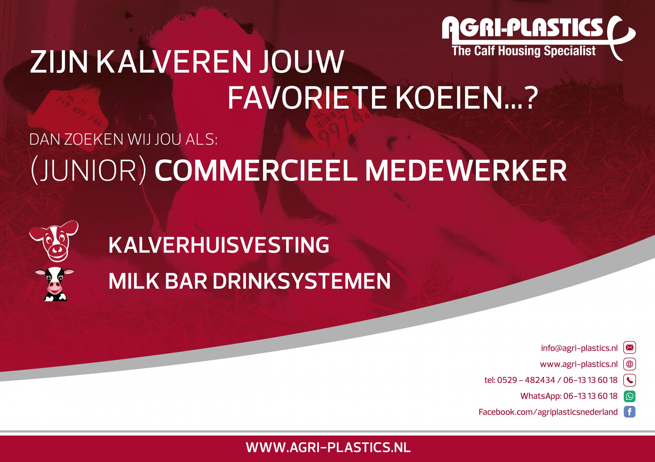 VACATURE (junior) Commercieel medewerker